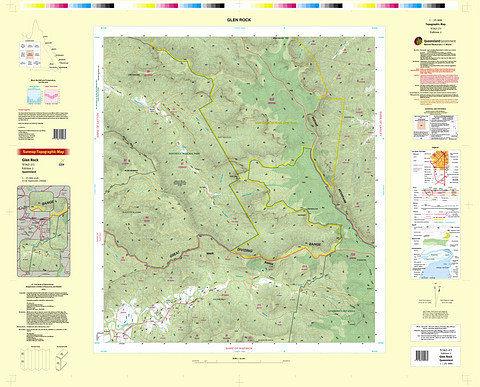 Glen Rock 25k Topo Map