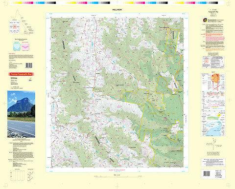 Hillview 25k Topo Map