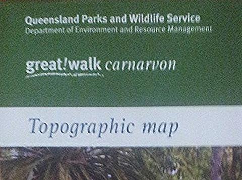 Carnarvon Great Walks Map