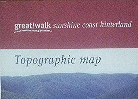 Sunshine Coast Hinterland Great Walks Map