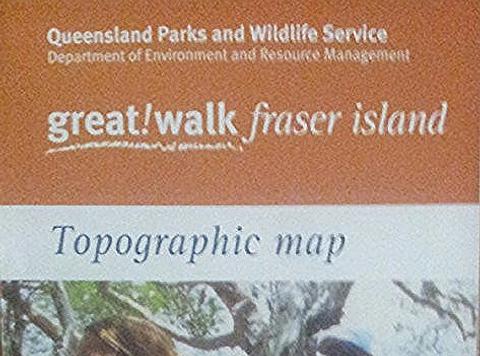 Fraser Island Great Walks Map