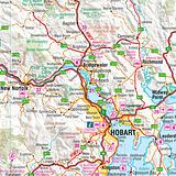 Tasmania State Map - Hema - 1000x700mm