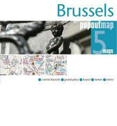 Brussels - City Map - Pop Out