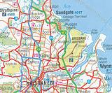Brisbane and Region - folded map