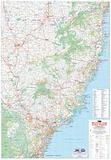 Mid North Coast & New England, NSW - folded map