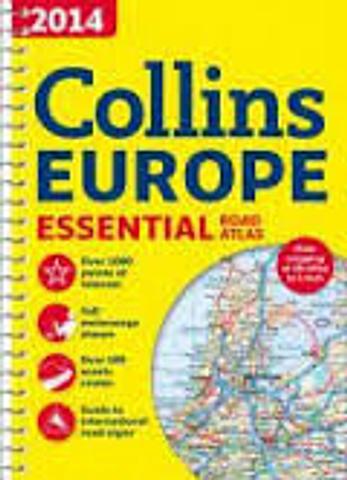 Europe - Road Atlas A4 Size Collins