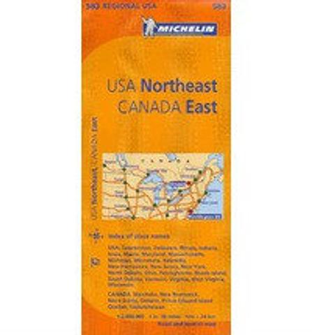 USA Northeast Canada East - Michelin