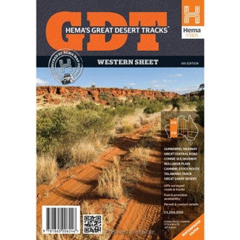Great Desert Tracks - Western Sheet