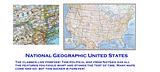 USA Wall Map by National Geographic - 1760mm x 1220mm