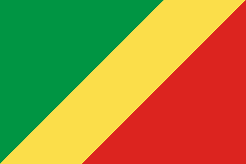 Congo Flag - 1800mm x 900mm