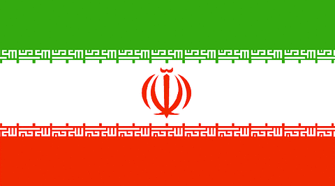 Iran Flag - 1800mm x 900mm