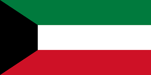Kuwait Flag - 1800mm x 900mm