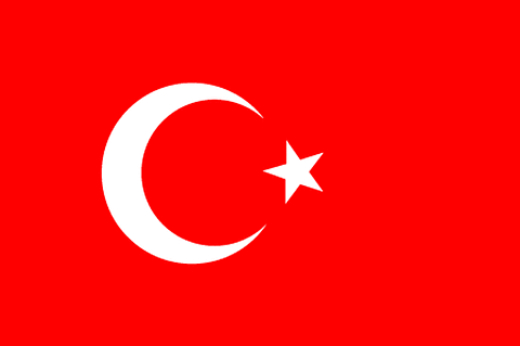 Turkey Flag - 1800mm x 900mm