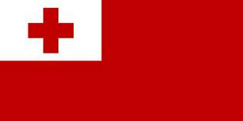 Tonga Flag  - 900 mm x 450 mm