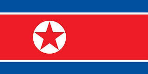 North Korea Flag - 1800 mm x 900 mm