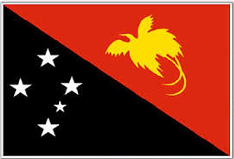 Papua New Guinea Flag - 1800 x 900 mm