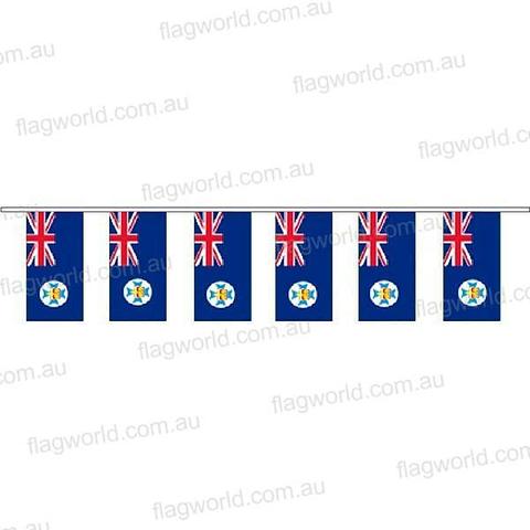 Queensland Flag Bunting - 10m
