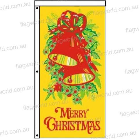 Merry Christmas Flag - 1860 x 900 mm