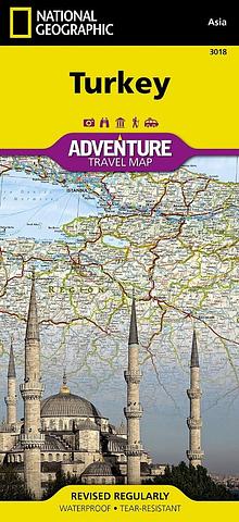 Turkey - National Geographic Adventure Map