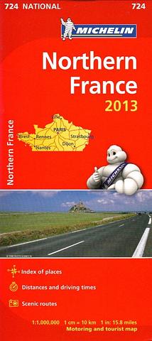 France - Northern France by Michelin