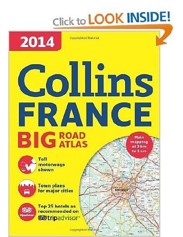 France - Collins Big Road Atlas