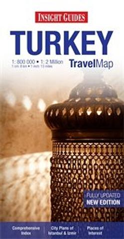 Turkey - Travel Map Insight Guides