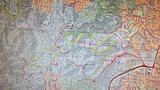 Enoggera 25k Topo - Bush Walks Map