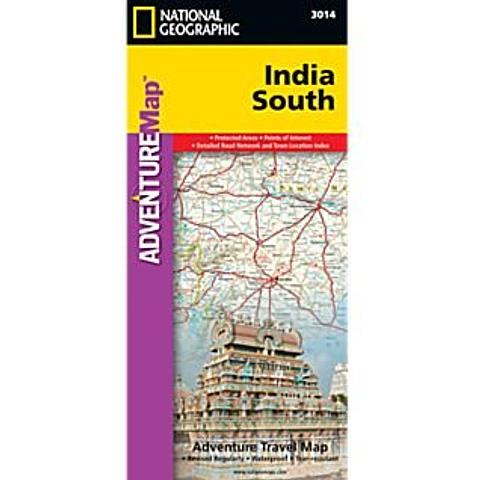 India - South India - Adventure Travel Map by National Geographic