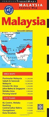 Malaysia - Periplus Travel Map