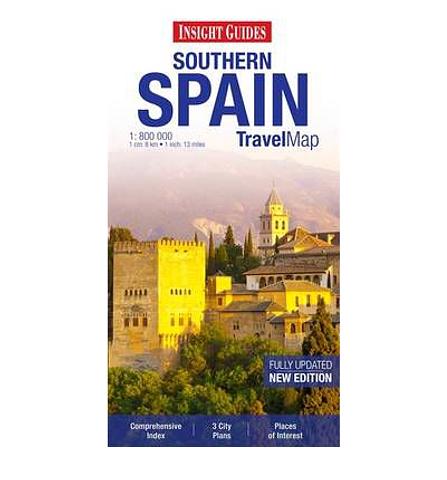 Spain - Southern Spain Insight Guides Map