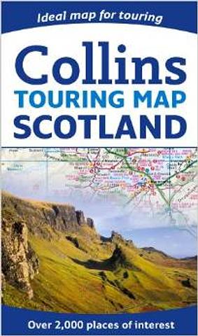 Scotland Touring Map by Collins