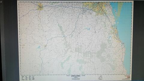 Brisbane Business Wall Maps - Noosa to Byron Bay