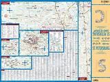 Saint Petersburg - borch folded laminated map