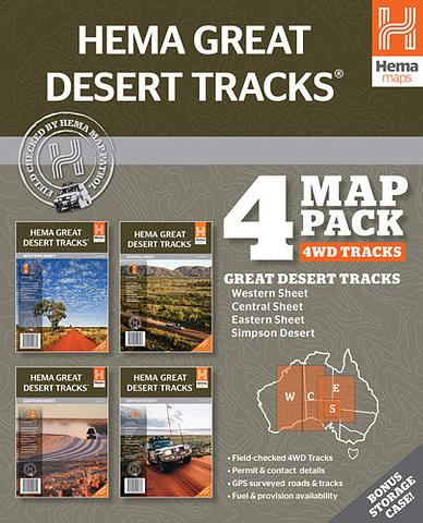 Great Desert Tracks Map Pack