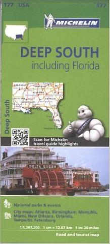 USA Deep South & Florida - Michelin