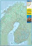Scandinavia - Folded map by ITM