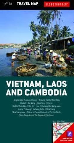 Vietnam Laos and Cambodia - Travel Map