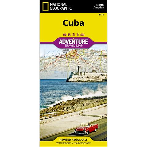 Cuba - Adventure Travel Map by National Geographic