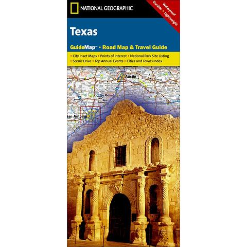 Texas - Road Map & Travel Guide by National Geographic