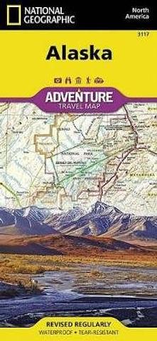 Alaska Adventure Travel Map - National Geographic
