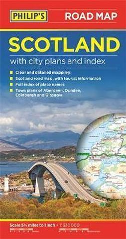 Scotland - Road Map by Philips