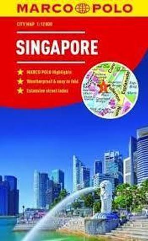 Singapore - Pocket Weatherproof Map