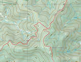 Laceys Creek 9443-42 Topographic Map 25k Scale